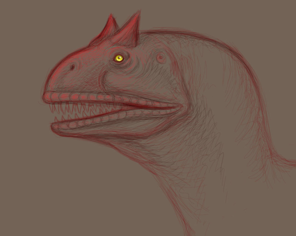 Carnotaurus Face