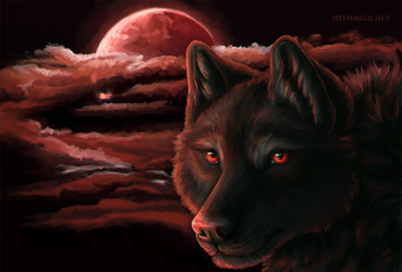 Super Wolf Blood Moon
