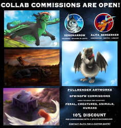 COLLAB COMMISSIONS ARE OPEN!
