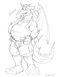 dragon belly sketch