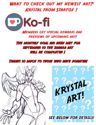 Zahara Art has been Funded! Also New Krystal Art !