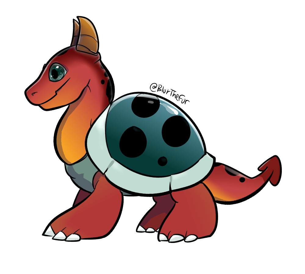 Daily Doodle #11 - Dragon Tortoise