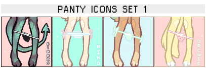 Panty Icons Set 1