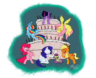 (CM) MLP Cake Party