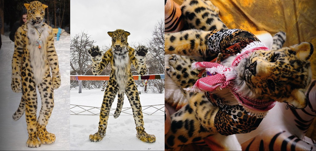 Amur leopard fullsuit