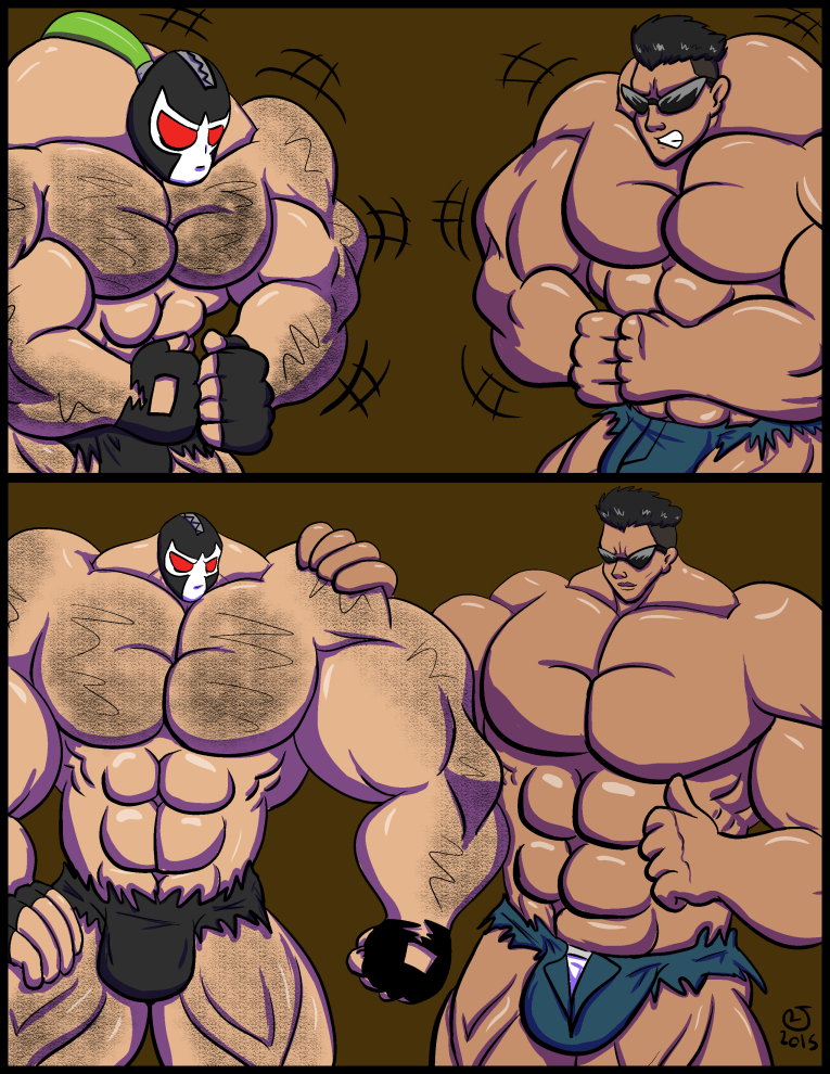 Muscles Growth comic commission for an anonymous person he wanted a comic o...