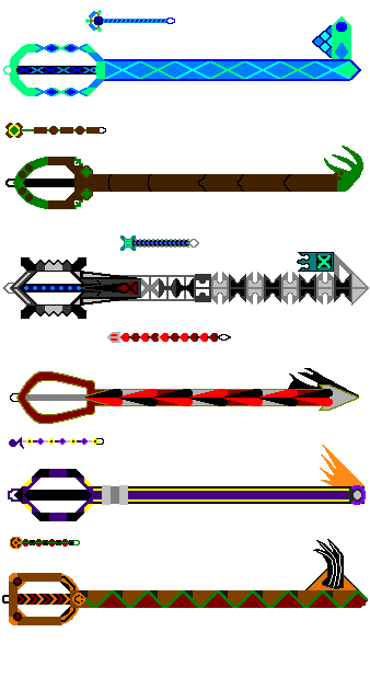 kingdom hearts custom keyblades