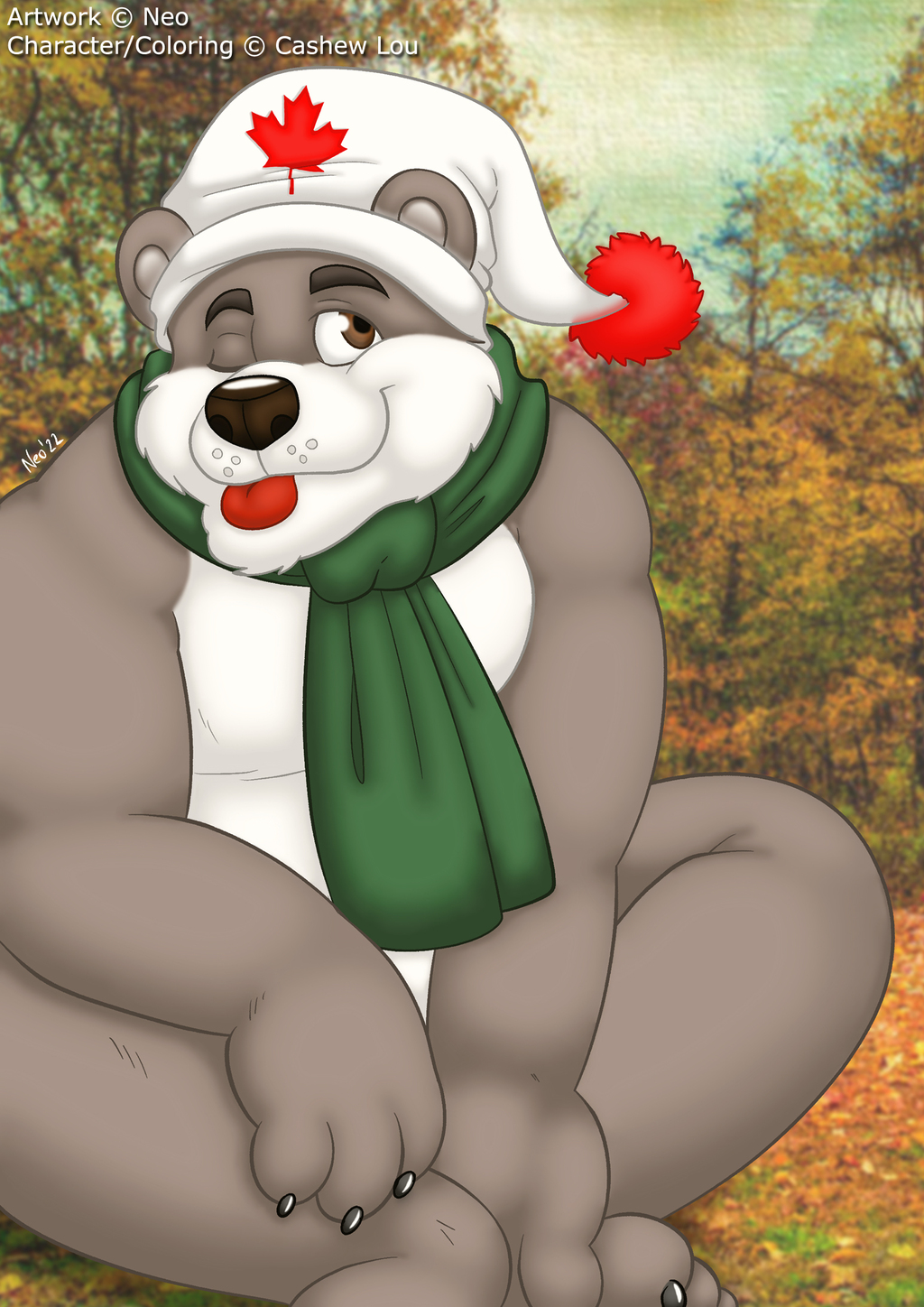 Most recent image: Lou Bear by Neo, colored by me