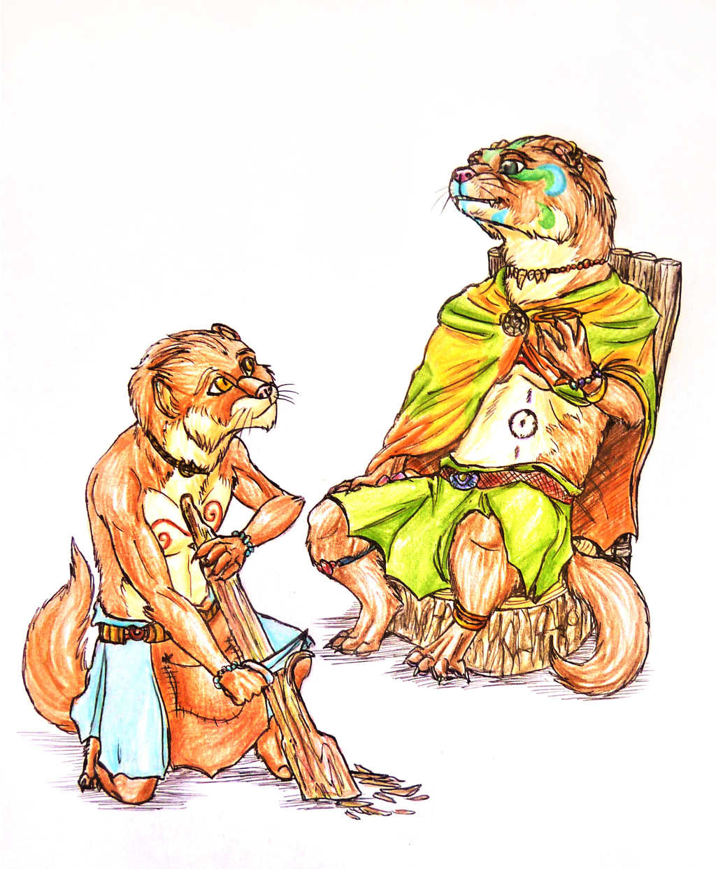 Elder and Younger Weasels