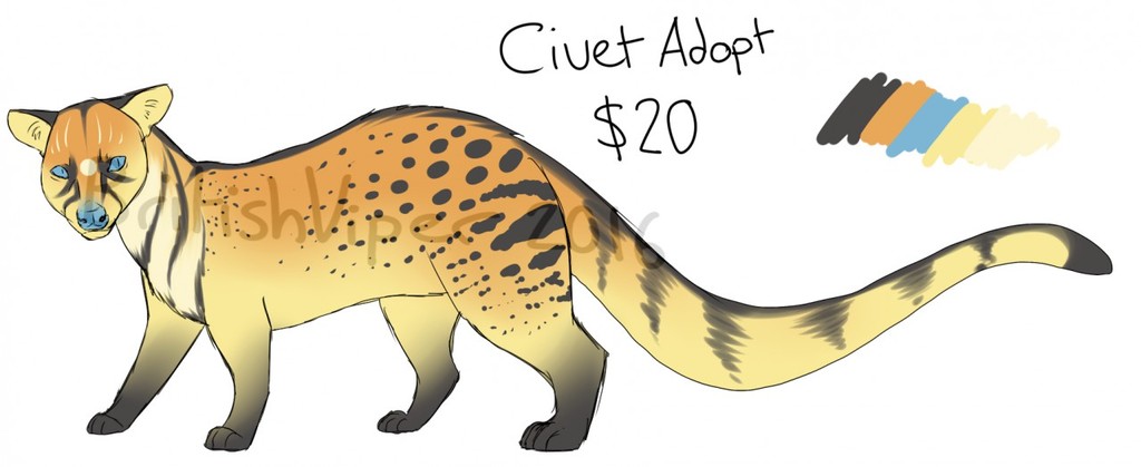 Alphabet Adopts - Civet