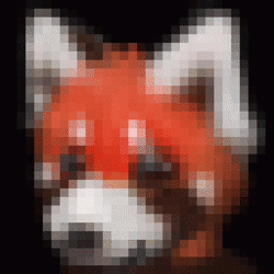 Blinking Red Panda Icon