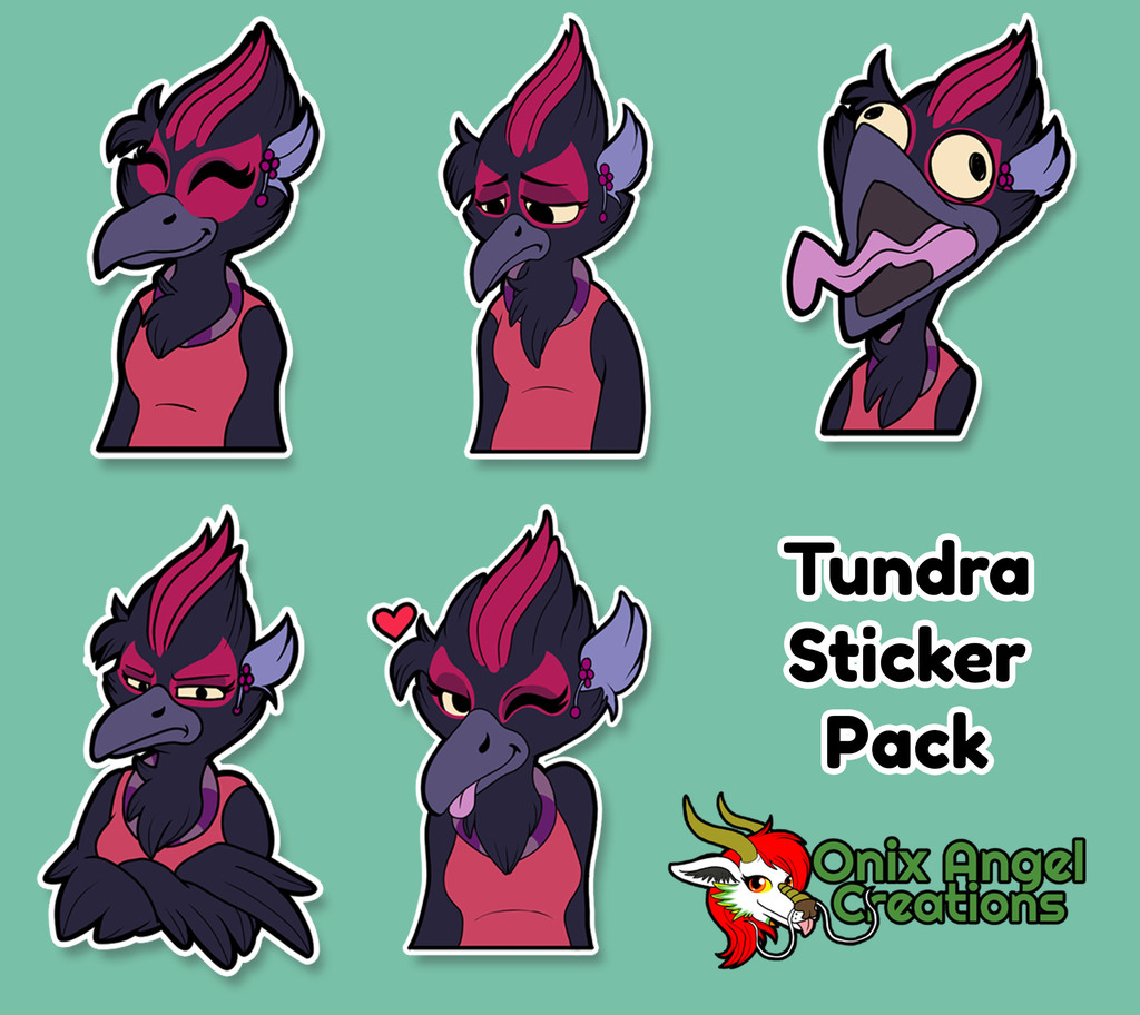 Commission: Tundra Sticker Pack