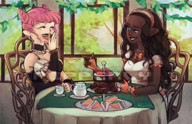 [C] Witchy Tea Party