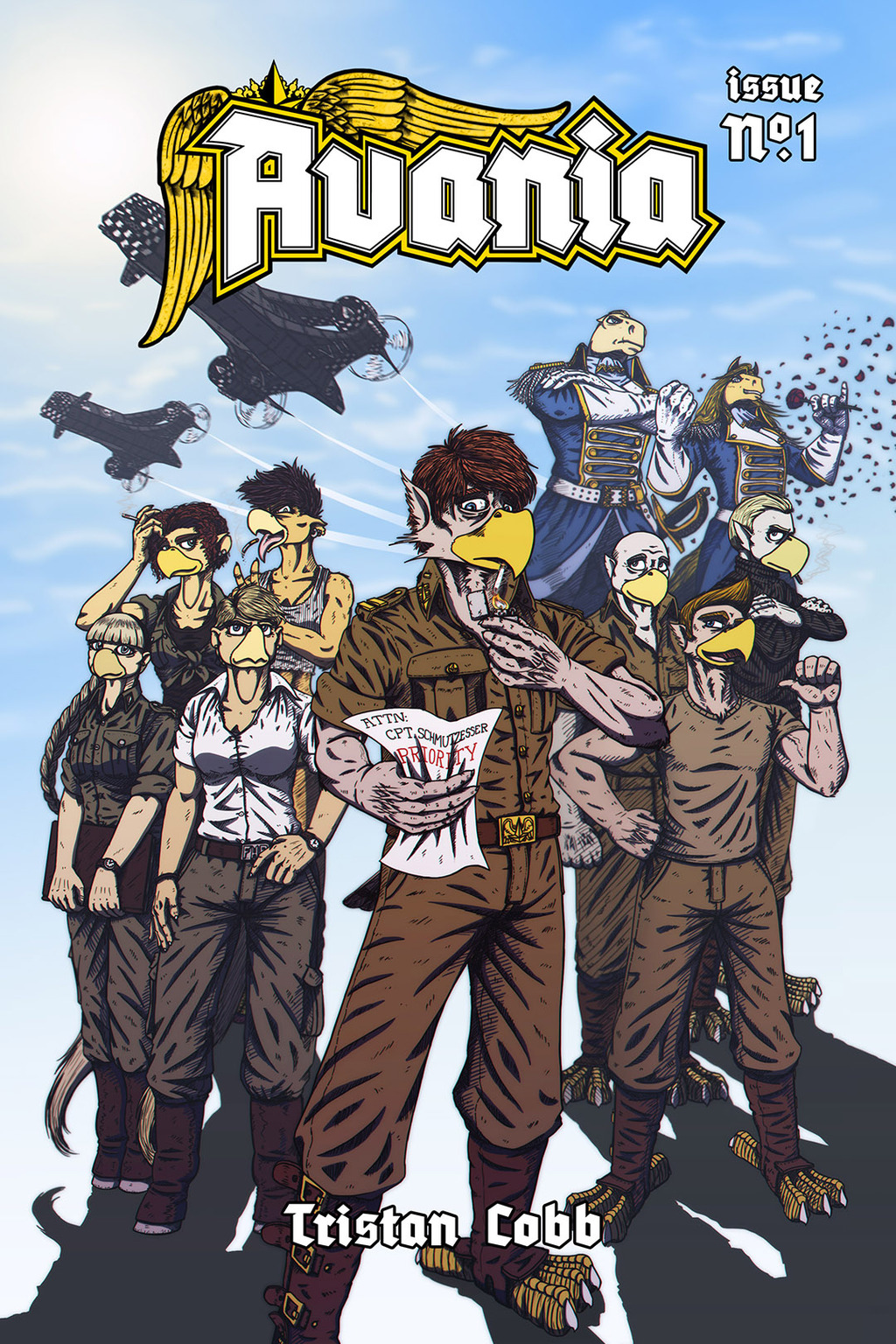 Avania Comic - Issue No.1 Cover