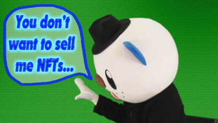 Fursuiting: Oshawott Noire Doesn't Want to Buy Your NFTs