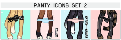 Panty Icons Set 2