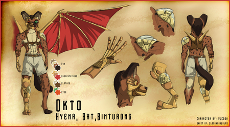 Okto's character sheet