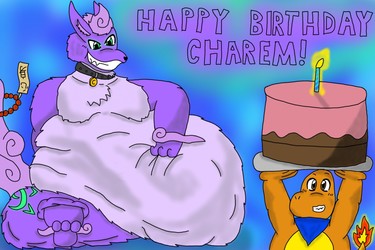 A Birthday 'Dox Deserves ALL the Cakes! - by fantasyleader