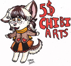 $5 Chibi Commissions are OPEN!