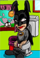 Batman Takes a Dump