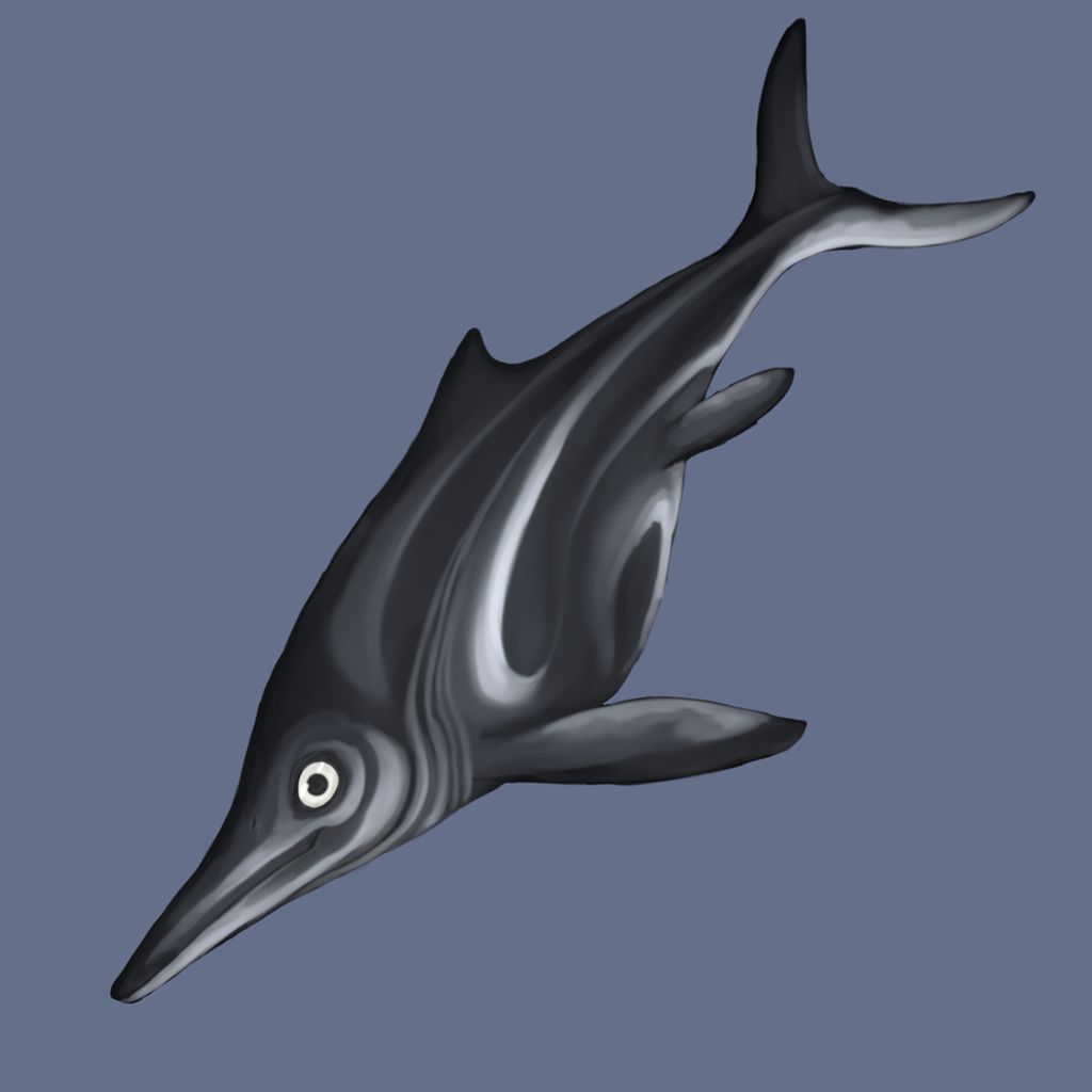 Marble Ichthyosaur