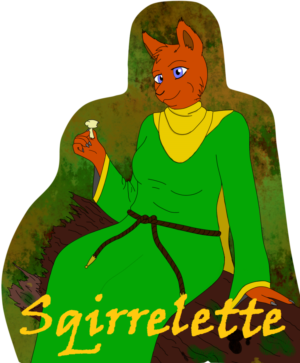 squirrelette badge