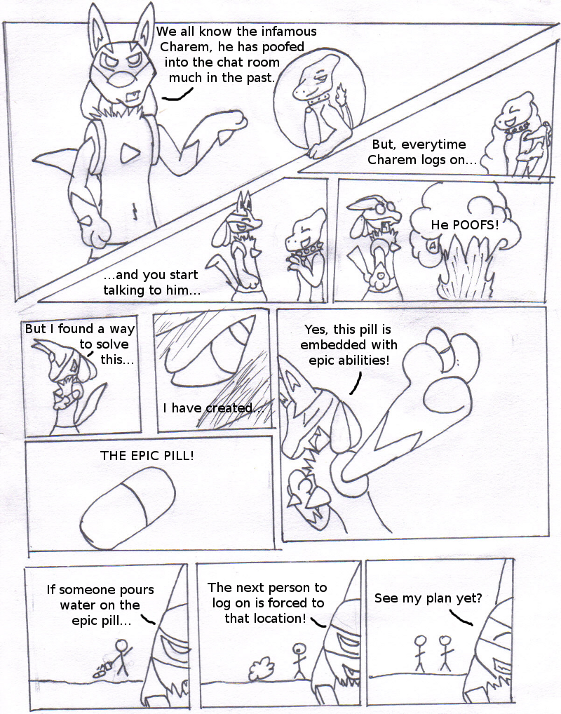 HPF Comic 12: The Epic Pill Part 1 - by Shirou14