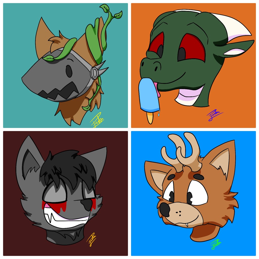 Collection of headshots 