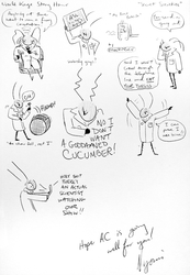 Uncle Kage's Story Hour Doodles AC 2014
