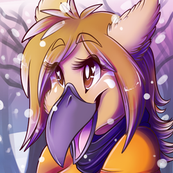 [commission] Winter Icon - Sunblink 1/2
