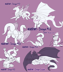 HeadStart Instant Commissions - Dragons