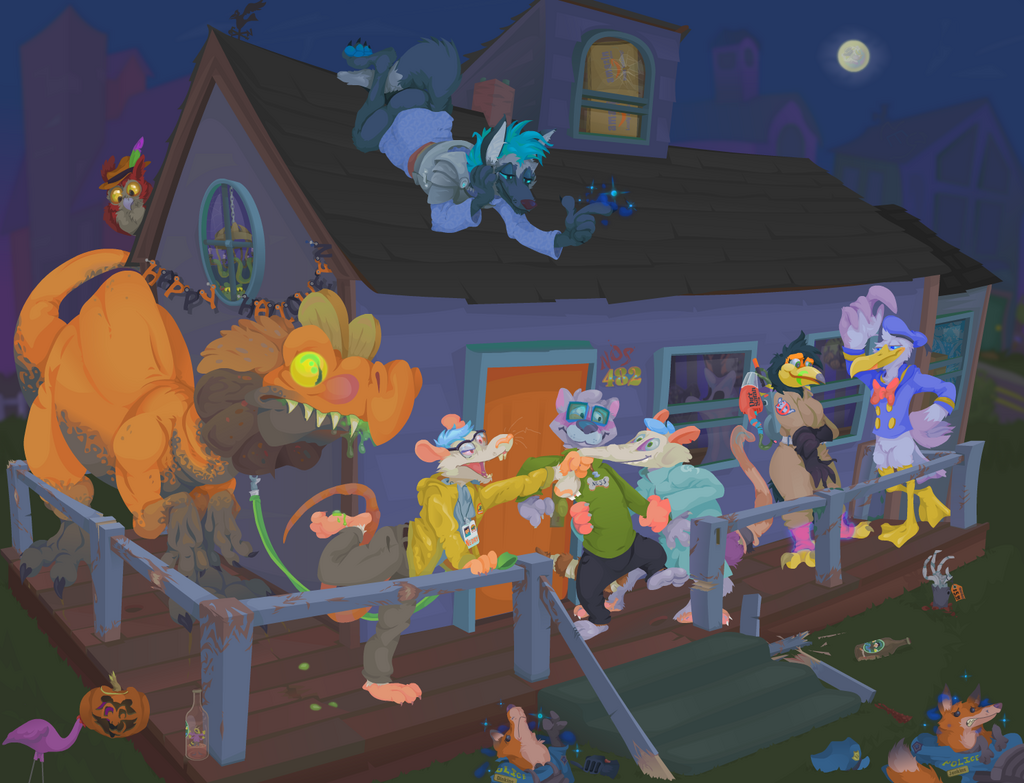 Trick-or-Treaters should avoid this house