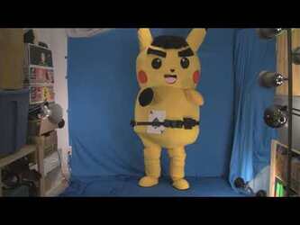 Mascot Fursuiting: Ace Spade the Pikachu's "Funky Dance Groove"