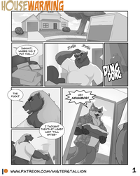 Housewarming comic - pg 1