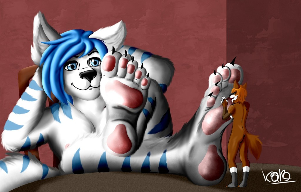 Time to clean some Paws