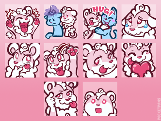 Bonnie Emoji Sheet