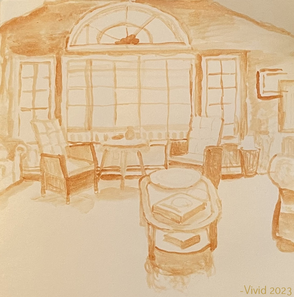 Most recent image: Living room Sketch