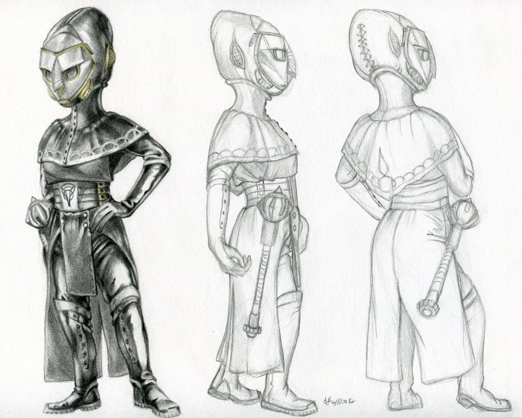 Dr. Leta armor concept turnaround