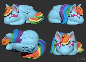 Little buns - Rainbow Dash