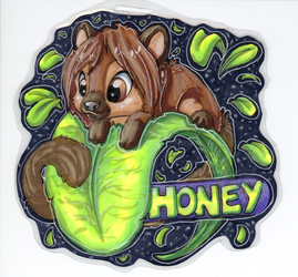 (Shesta) Chibi Honey badge