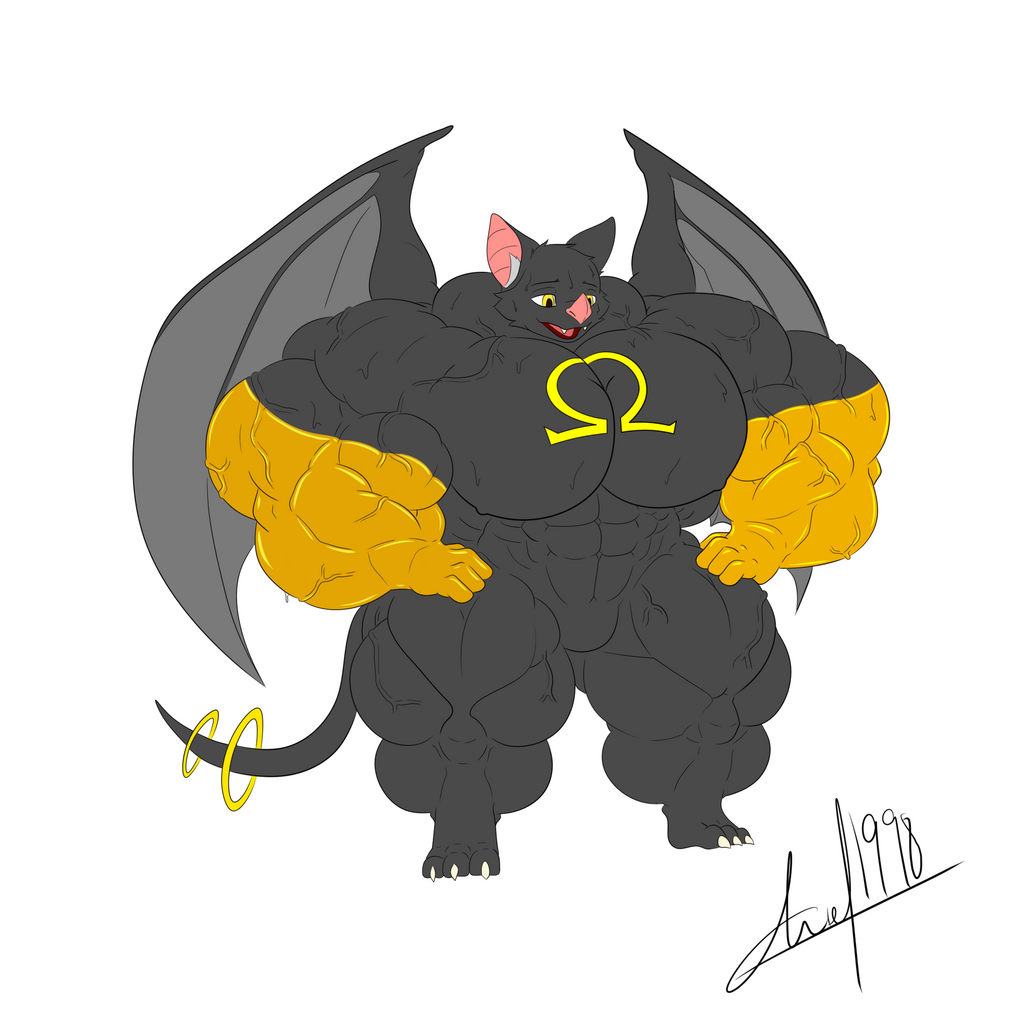 Most recent image: Akela Lycan Shortstack Bat form by ariel19_98
