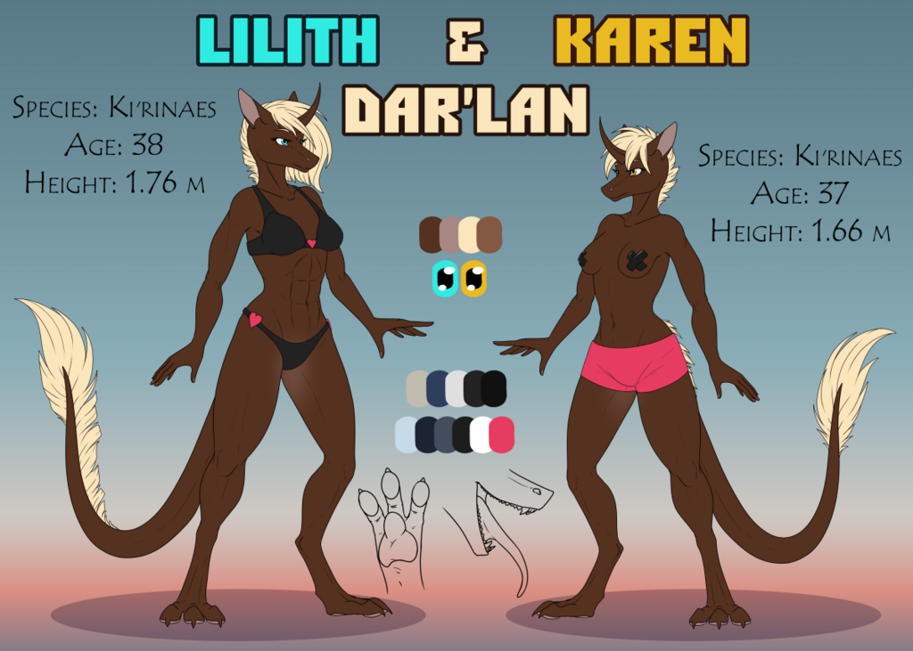 Lilith & Karen Dar'Lan reference |2|
