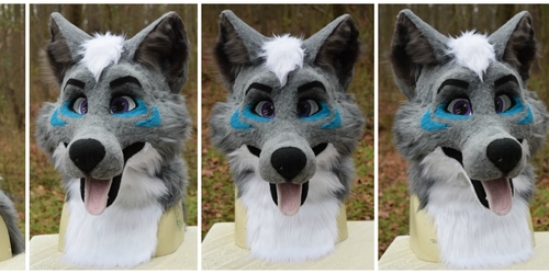 [//Comission] Reverb the Wolf Head