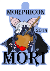 Moriarty St. James Morphicon 2014 badge