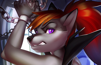 Jailed Sexy Wolfy(Halloween Artcollection Preview)