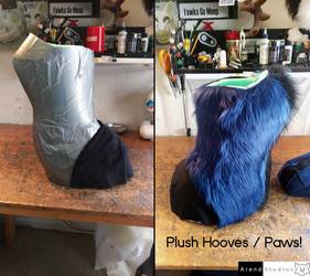 Plush Hooves and Paws
