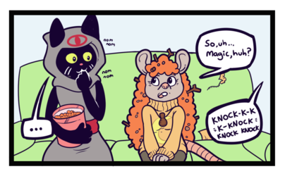 Critter Coven Page 3 on Tapastic!! 