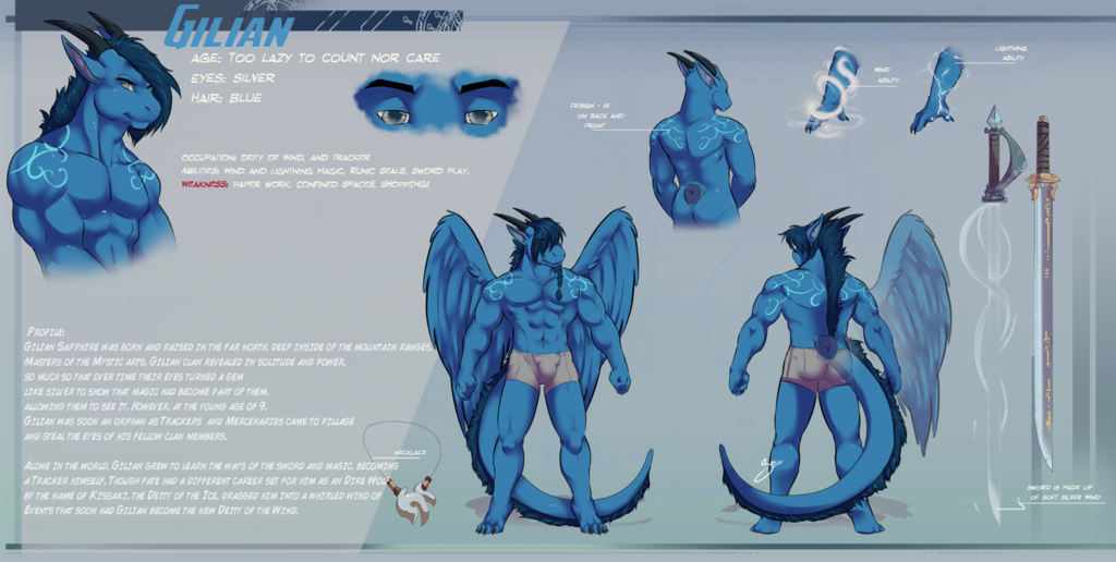Featured image: Gilian Reference sheet