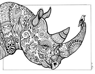 Henna Rhino