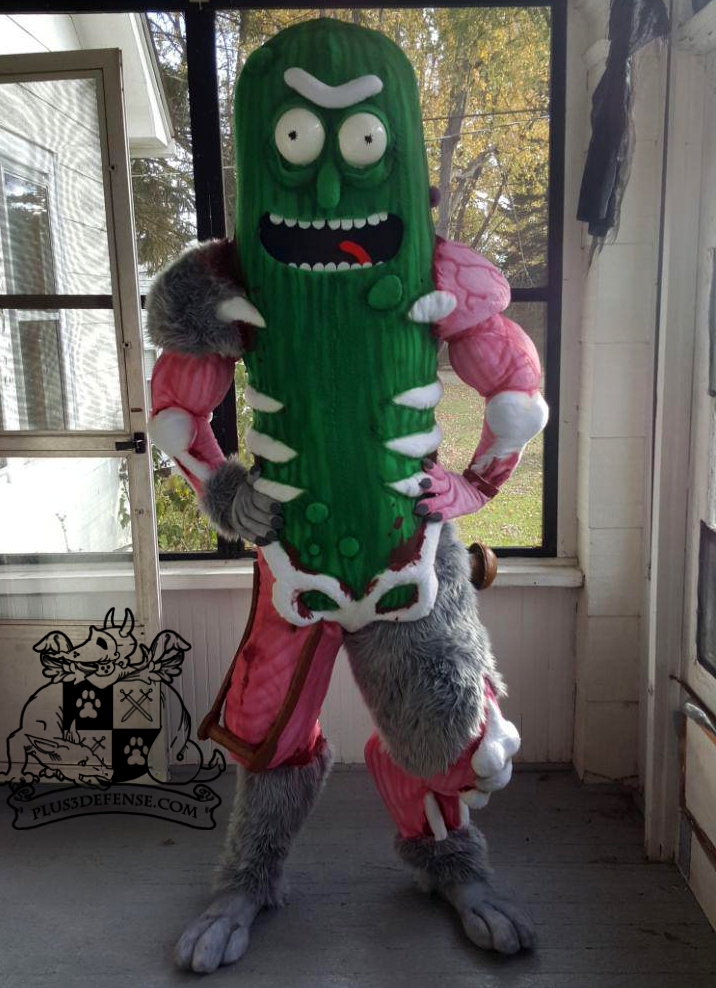 Most recent image: Pickle Rick Cosplay